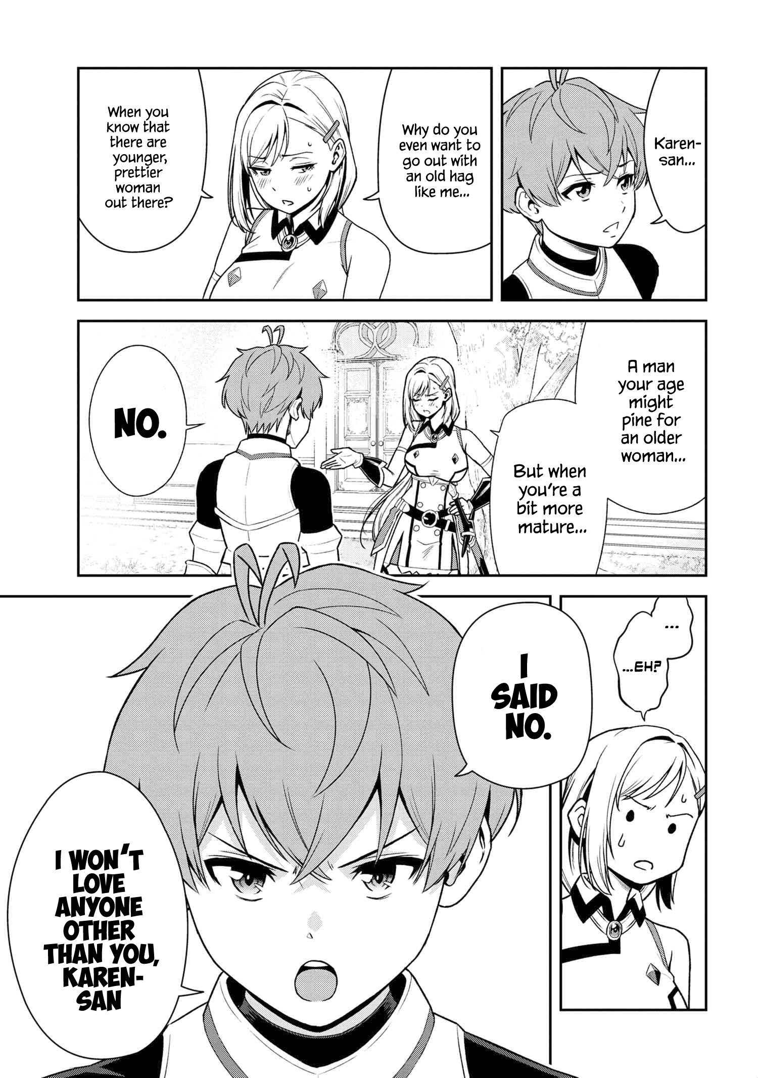 Older Elite Knight Is Cute Only in Front of Me Chapter 25.2 9